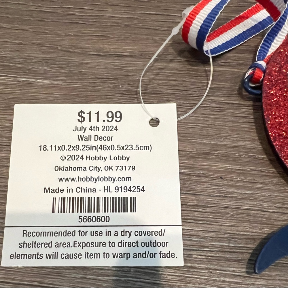 Patriotic God Bless America Metal Sign- NWT - Picture 2 of 2